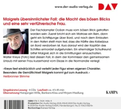 Der Audio Verlag GmbH Krimis & Thriller·Polizeiarbeit & Forensik*Maigret beim Treffen der Neufundlandfahrer