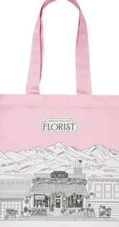 Main Street Tote Bag 'Green Valley Florist'*Knaur HC Outlet