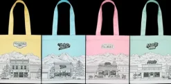 Main Street Tote Bag 'Green Valley Florist'*Knaur HC Outlet