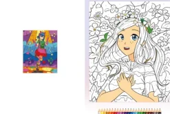 Schwager und Steinlein Artbooks & Handbücher-Malen nach Zahlen Manga