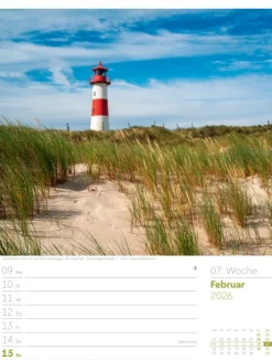 Ackermann Kunstverlag Wochenkalender*Malerisches Deutschland Wochenplaner Kalender 2026