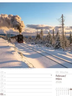 Ackermann Kunstverlag Wochenkalender*Malerisches Deutschland Wochenplaner Kalender 2026