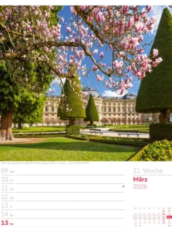 Ackermann Kunstverlag Wochenkalender*Malerisches Deutschland Wochenplaner Kalender 2026