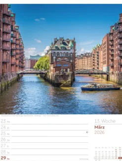 Ackermann Kunstverlag Wochenkalender*Malerisches Deutschland Wochenplaner Kalender 2026