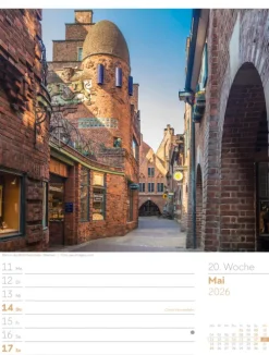 Ackermann Kunstverlag Wochenkalender*Malerisches Deutschland Wochenplaner Kalender 2026