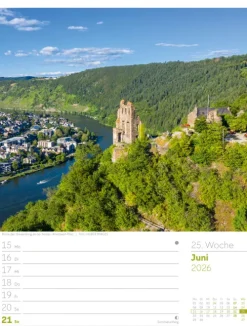 Ackermann Kunstverlag Wochenkalender*Malerisches Deutschland Wochenplaner Kalender 2026