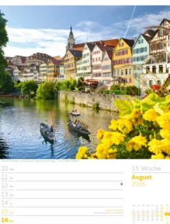 Ackermann Kunstverlag Wochenkalender*Malerisches Deutschland Wochenplaner Kalender 2026