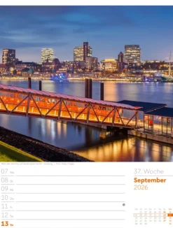 Ackermann Kunstverlag Wochenkalender*Malerisches Deutschland Wochenplaner Kalender 2026