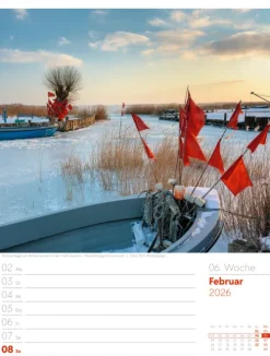 Ackermann Kunstverlag Wochenkalender*Malerisches Deutschland Wochenplaner Kalender 2026