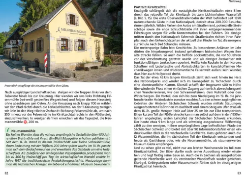 Bergverlag Rother Wandern & Radfahren-Malerweg und Dichter-Musiker-Maler-Weg