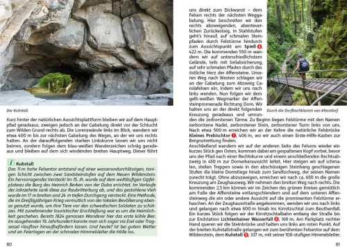 Bergverlag Rother Wandern & Radfahren-Malerweg und Dichter-Musiker-Maler-Weg