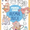 frechverlag GmbH Artbooks & Handbücher-Manga Chibi Ausmalbuch
