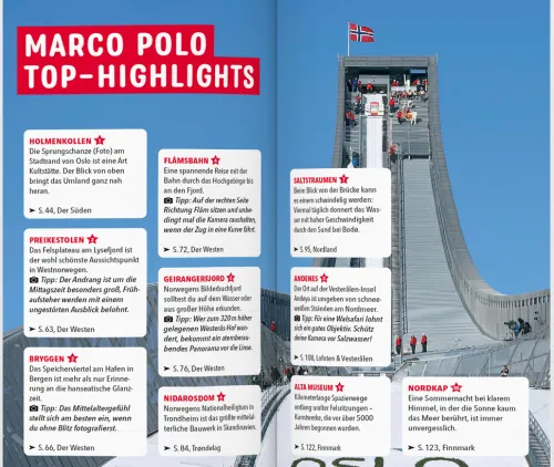 MARCO POLO Reiseführer Norwegen*Mairdumont Hot