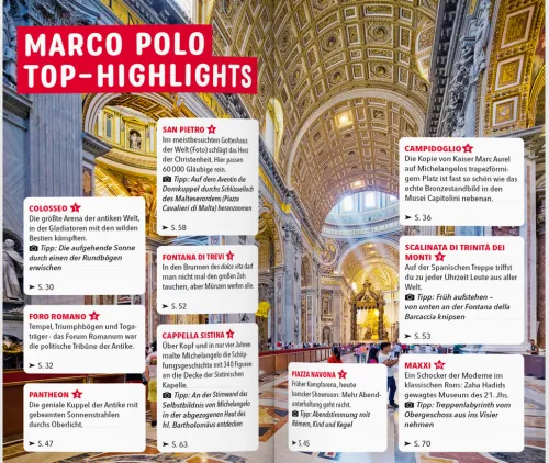 MARCO POLO Reiseführer Rom*Mairdumont Best