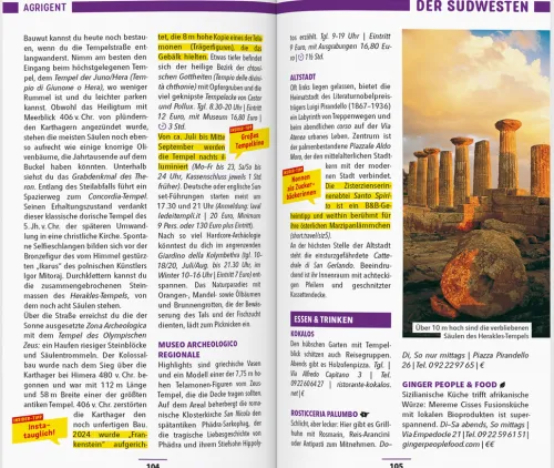 MARCO POLO Reiseführer Sizilien, Liparische Inseln*Mairdumont Hot