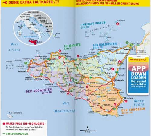 MARCO POLO Reiseführer Sizilien, Liparische Inseln*Mairdumont Hot