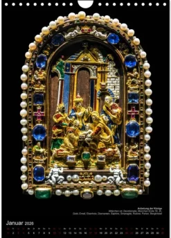 Maria - Mutter Gottes (Wandkalender 2026 DIN A4 hoch), Monatskalender*Calvendo Discount