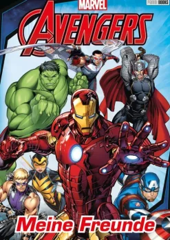 Panini Verlags GmbH Freundebücher-Marvel Avengers Freundebuch