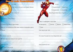 Panini Verlags GmbH Freundebücher-Marvel Avengers Freundebuch