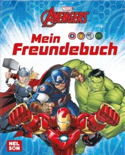 Nelson Verlag Freundebücher-Marvel Avengers: Mein Freundebuch