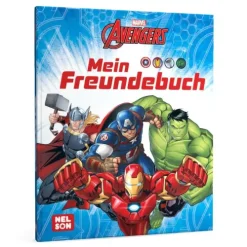 Nelson Verlag Freundebücher-Marvel Avengers: Mein Freundebuch