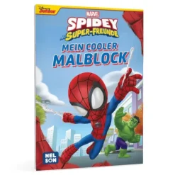 MARVEL Spidey und seine Super-Freunde: Mein cooler Malblock*Nelson Verlag Outlet