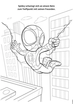 MARVEL Spidey und seine Super-Freunde: Mein cooler Malblock*Nelson Verlag Outlet