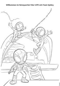 MARVEL Spidey und seine Super-Freunde: Mein cooler Malblock*Nelson Verlag Outlet