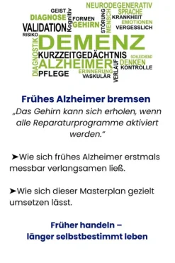 Consult Media Verlag Ratgeber|Lebensratgeber-Masterplan gegen Alzheimer. Fit im Kopf - ein Leben lang. Wie Sie frühzeitig Ihr Demenz-Risiko halbieren, Ihr Gehirn regenerieren und geistig fit bleiben. Spiegel-Bestsellerautor