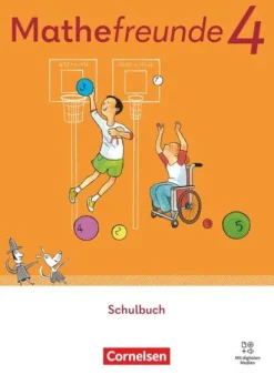 Cornelsen Verlag GmbH Nach Schulform·Förderschule|Nach Fächern·Mathematik*Mathefreunde 4. Schuljahr - Allgemeine Ausgabe 2022 - Schulbuch mit Kartonbeilagen und "Das kann ich schon!"-Heft