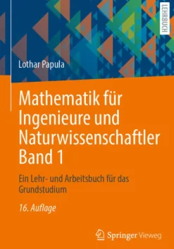 Springer-Verlag GmbH Wirtschaft|Technik-Mathematik für Ingenieure und Naturwissenschaftler Band 1