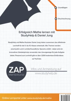 Mathematik Lernheft 5. bis 10. Klasse*StudyHelp Sale