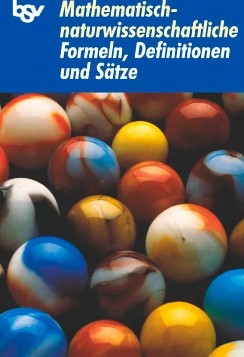 Oldenbourg Schulbuchverl. Mittlere Reife·Mathematik-Mathematisch-naturwissenschaftliche Formeln, Definitionen und Sätze