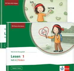 Klett Ernst /Schulbuch Nach Bundesländern·Thüringen|Nach Bundesländern·Sachsen-Mein Anoki-Übungsheft - Paket Lesen 1. Fördern