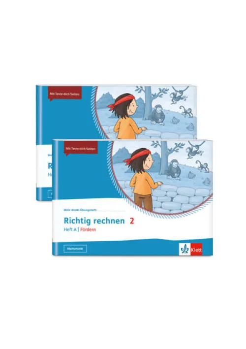 Klett Ernst /Schulbuch Nach Schulform·Grundschule|Nach Fächern·Mathematik-Mein Anoki-Übungsheft - Paket Richtig rechnen 2. Fördern