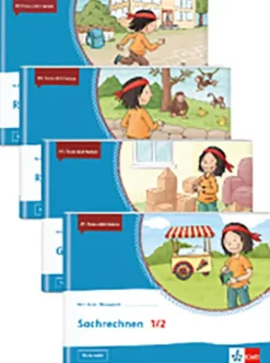 Klett Ernst /Schulbuch Nach Schulform·Grundschule|Nach Fächern·Mathematik*Mein Anoki-Übungsheft. Paket Mathematik 1/2. Richtig rechnen, Geometrie, Sachrechnen