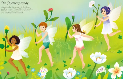 Mein Anziehpuppen-Stickerbuch: Ostern im Feenland*Usborne Verlag New