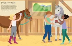 Usborne Verlag Stickerhefte-Mein Anziehpuppen-Stickerbuch: Haustiere