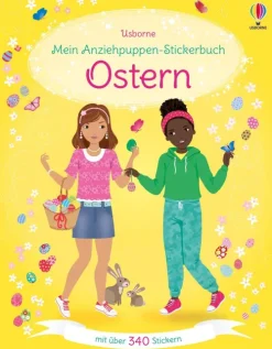 Mein Anziehpuppen-Stickerbuch: Ostern*Usborne Verlag
