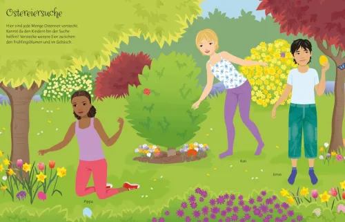 Mein Anziehpuppen-Stickerbuch: Ostern*Usborne Verlag
