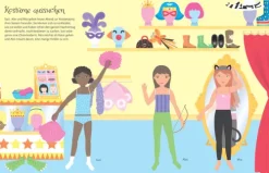 Usborne Verlag Stickerhefte-Mein Anziehpuppen-Stickerbuch: Kostüme