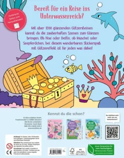 Ars Edition GmbH Stickerhefte-Mein Diamant-Stickerheft - Meerjungfrauen