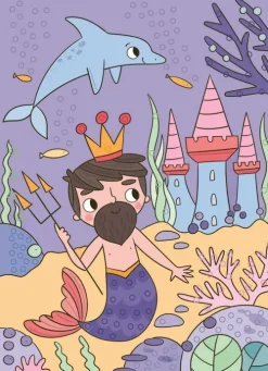 Ars Edition GmbH Stickerhefte-Mein Diamant-Stickerheft - Meerjungfrauen