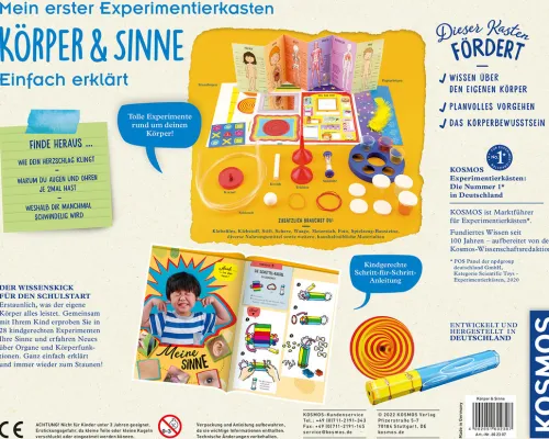 Mein erster Experimentierkasten - Körper & Sinne*Franckh-Kosmos Discount