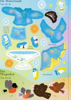 Usborne Verlag Stickerhefte-Mein erstes Anziehpuppen-Stickerbuch: Flora, die kleine Feen-Ballerina