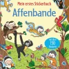 Mein erstes Stickerbuch: Affenbande*Usborne Verlag Discount