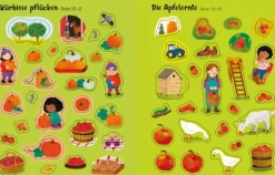 Usborne Verlag Stickerhefte-Mein erstes Stickerbuch: Bunter Herbst