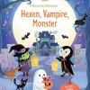 Usborne Verlag Stickerhefte*Mein erstes Stickerbuch: Hexen, Vampire, Monster