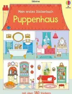 Mein erstes Stickerbuch: Puppenhaus*Usborne Verlag Discount