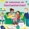 Usborne Verlag Stickerhefte-Mein erstes Stickerbuch: Wir bekommen ein Geschwisterchen!